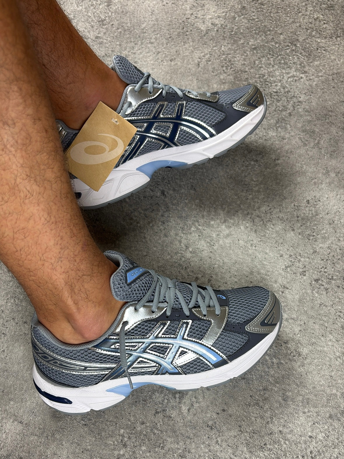 ASICS GEL-1130 — Gravel / Pure Silver