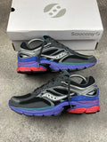 Saucony ProGrid Omni 9 Galaxy — pair with Saucony box side view